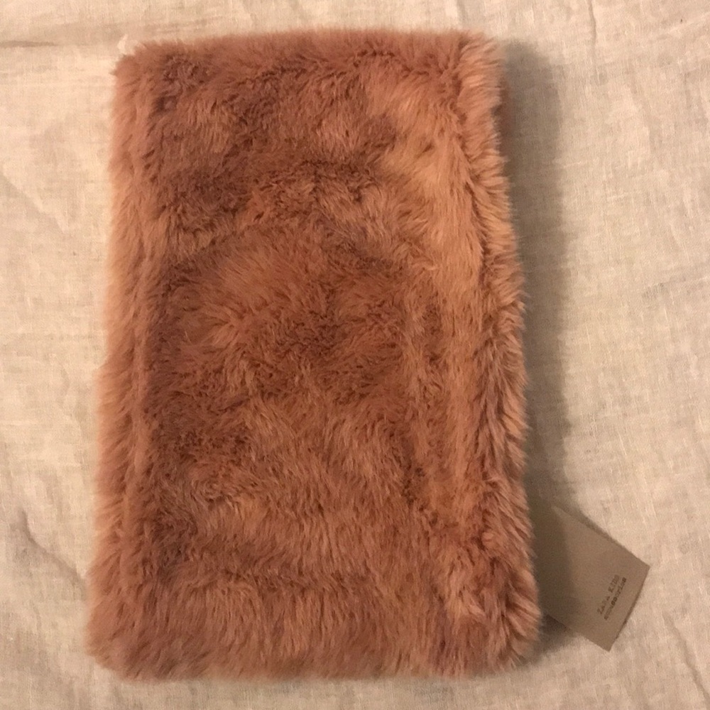 ZARA Fur Scarf Girls New With Tags